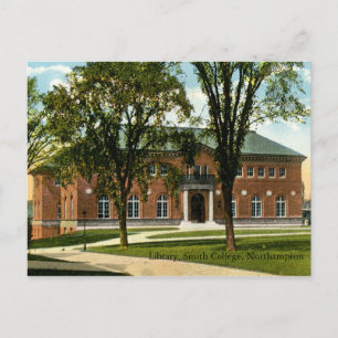 Library, Smith College, Northampton 1921  Briefkaart