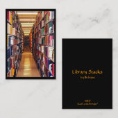 Library Stacks ATC Visitekaartje (Voorkant / Achterkant)