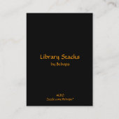 Library Stacks ATC Visitekaartje (Achterkant)