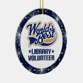 Library Volunteer Gift Ornament (Rechts)
