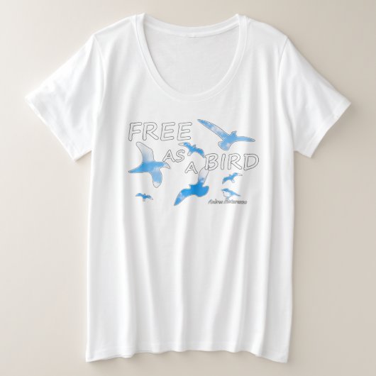 Libre comme un oiseau 2 (Design devant)