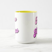 Libre En Jésus Style Rétro Inspiration Mug (Centre)