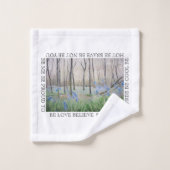 "Libre ensemble de serviette à BE/Peace" (Gant de toilette)