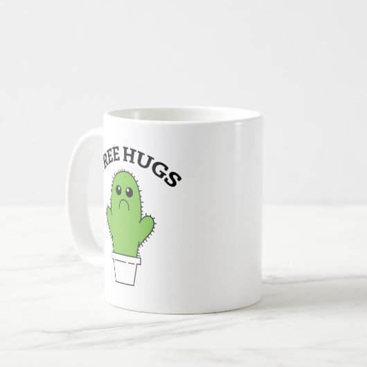 Libre Hugs Coffee Mug (Devant gauche)