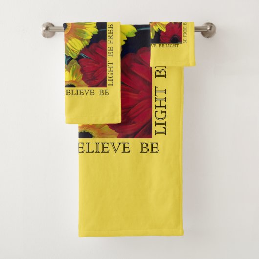 "Libre pour ÊTRE" serviette réglée (En situation)