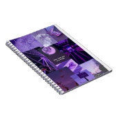 Libreta aesthetic collage lila notitieboek (Rechterzijde)