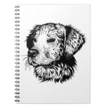 Libreta Con Espial de Perro