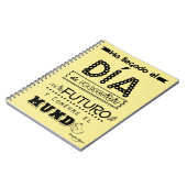 Libreta reescribir mi futuro personalizable notitieboek (Linkerzijde)