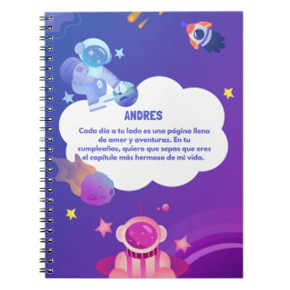 Libreta sencilla personalizada notitieboek