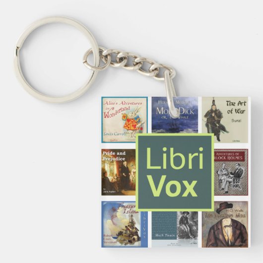 LibriVox Keychain (voorkant)