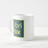 LibriVox Mug Koffiemok (Voorkant links)