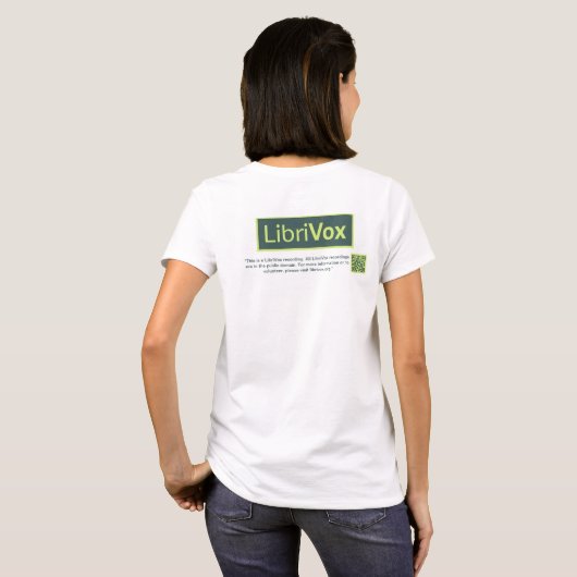 LibriVox Shirt - Style 1 (Achterkant volledig)