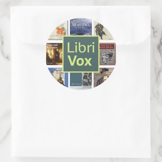 LibriVox Sticker Sheet (Tas)