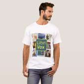 LibriVox T-shirt - Stijl 1 (Voorkant volledig)