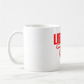 Libtard 11 oz Classic White Mok (Links)