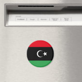 Libya Flag Magnet Magneet (Insitu (Vaatwasser))