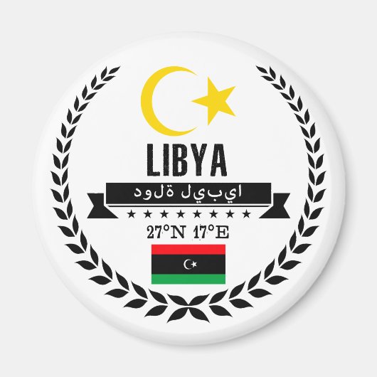 Libya Magneet (Voorkant)