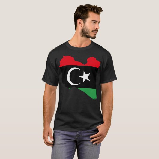 Libya Nation T-Shirt (Voorkant volledig)