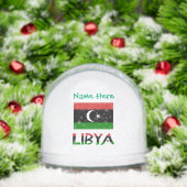 Libye Drapeau Libyen Vert Personnalisé  (Noël)