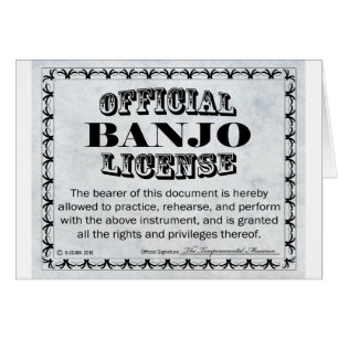 Licence Banjo