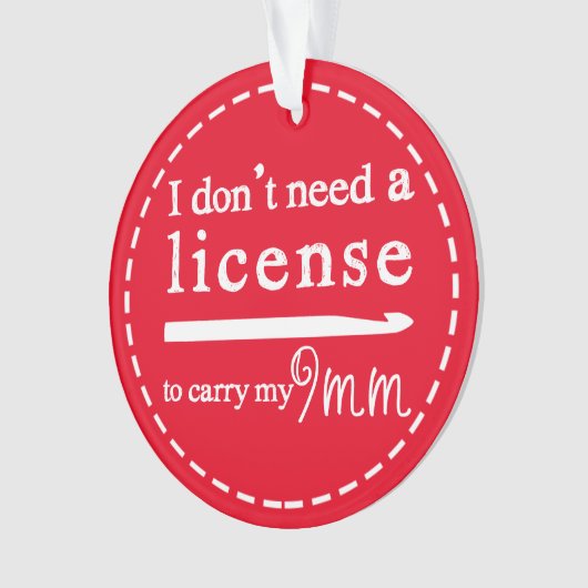 Licence Crochet Hook {Dark} Artisanat (devant)