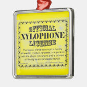 Licence Xylophone Ornement métallique (Gauche)