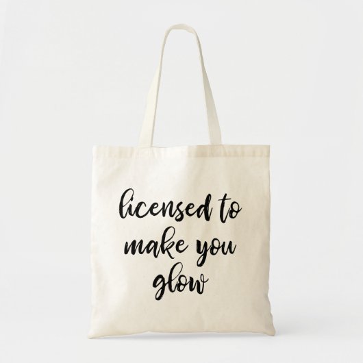 Licensed Esthetician Tote Bag (Devant)