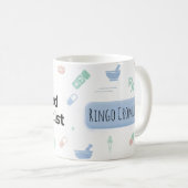 Licensed Pharmacist Personalized Mug | Modern ID B (Devant droit)