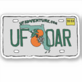 Licentie Bord Sticker (Voorkant)