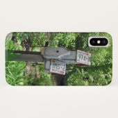 Licentie Borden Weathered Bird House Natuur Case-Mate iPhone Case (Achterkant (horizontaal))