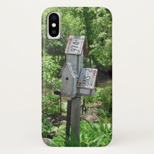 Licentie Borden Weathered Bird House Natuur iPhone X Hoesje