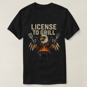 Licentie voor Grill – Amerikaanse editie T-shirt