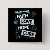 LicentieBorden...EDS-Button Vierkante Button 5,1 Cm (Voorkant)