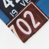 LicentieBorden van H. Wilson Smith Fleece Deken (Hoek)