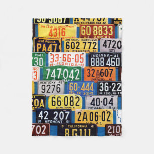 LicentieBorden van H. Wilson Smith Fleece Deken