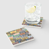 LicentieBorden van H. Wilson Smith Stenen Onderzetter (Zijkant)