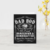 Lich Funny Whiskey Bourbon Liefhebber Vaderdag Cad Kaart (Gele Bloem)