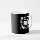 Lichaam door spek Essential Funny Bacon Lover Koffiemok (Voorkant rechts)