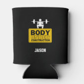 Lichaam in aanbouw Aangepaste naam Blikjeskoeler (Achterkant)