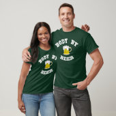 Lichaam op bier t-shirt (Unisex)