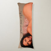 Lichaam Pillow / plezier avond Lichaamskussen (Voorkant Verticaal)