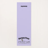 Lichaam Pose Paarse yogamat (Achterkant)