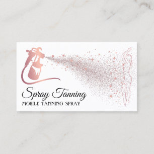 Lichaam Tan Spray Roos Gold Vrouwen Visitekaartje