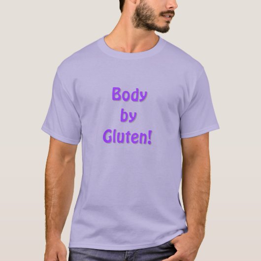 Lichaam van Gluten. T-shirt (Voorkant)