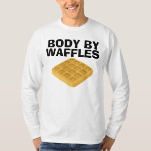 Lichaam van wafels, grappige T-shirts