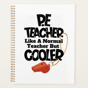 Lichaambewegingsdocent, net als een gewone docent planner