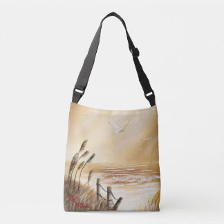 Lichaamsband met Seascape Crossbody Tas