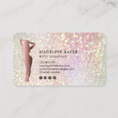 Lichaamsbedekking Fitness Linergie Waist Trainer B Visitekaartje (Achterkant)