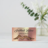 Lichaamsbedekking schoonheidsmiddel Massage QE COD Visitekaartje (Staand voorkant)