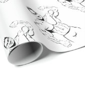 lichaamsbouw cadeaupapier (Rol Hoek)